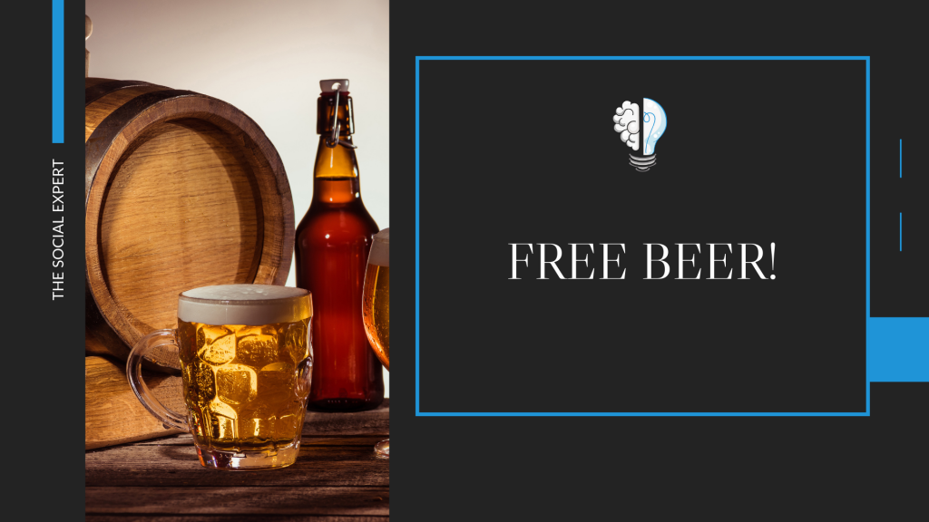 FREE BEER!