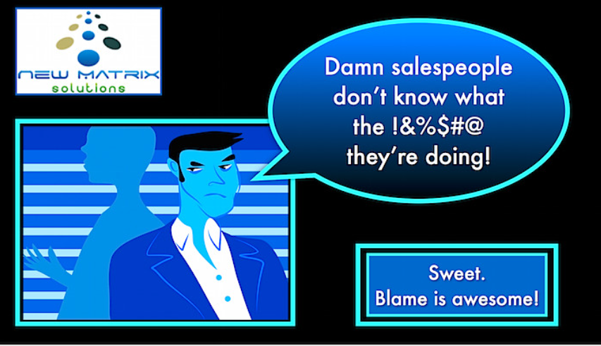 "Damn Salespeople" Redux on Slideshare